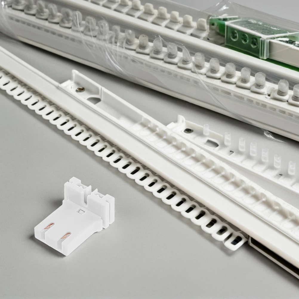 

8pcs Fluorescent Lamp Holder Plug Play U Shape Bracket Light Socket Adapter Durable PC Material Office Factory