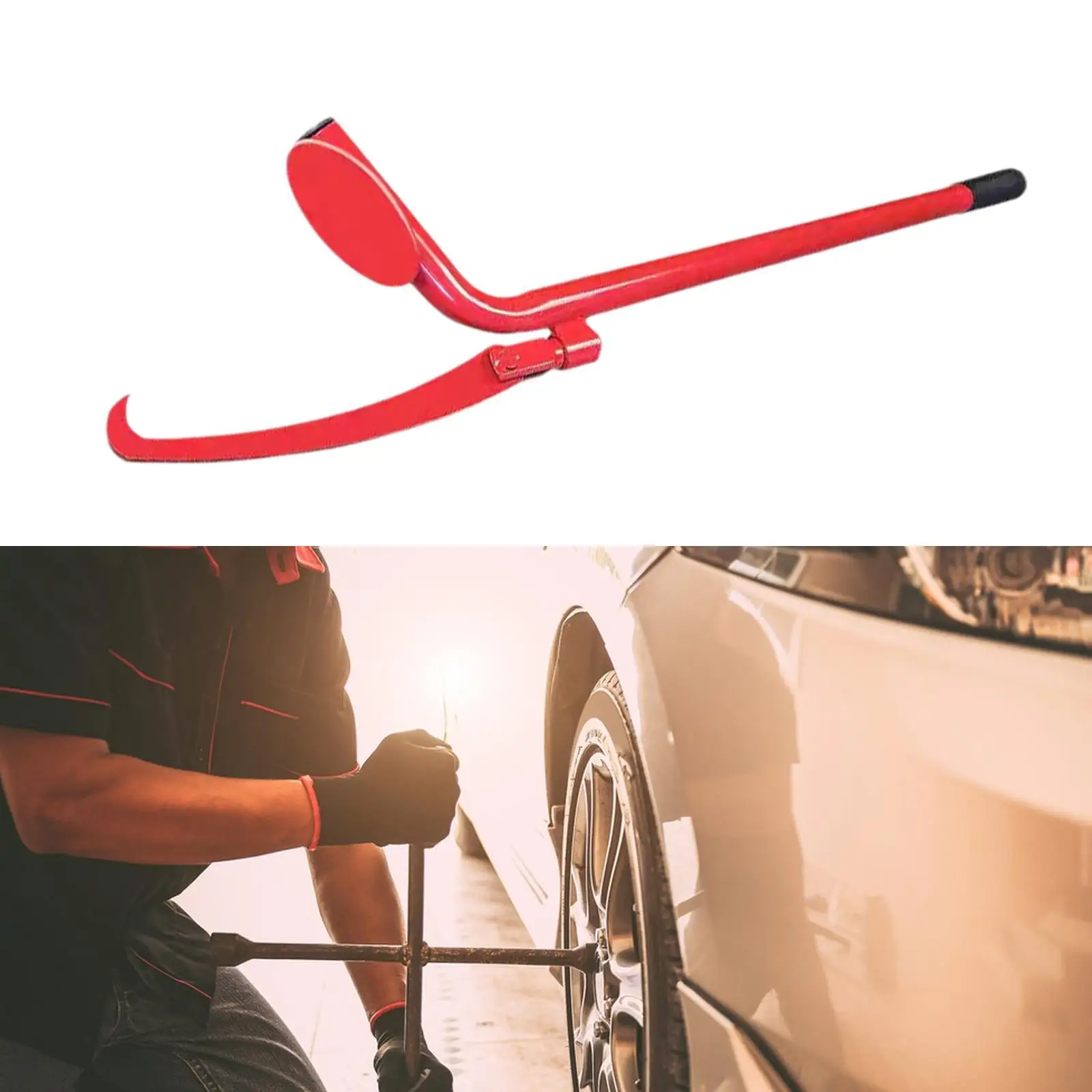 Ruck Tire Remover Easy Use Save Effort Multiuse for Garage Home Vehicle