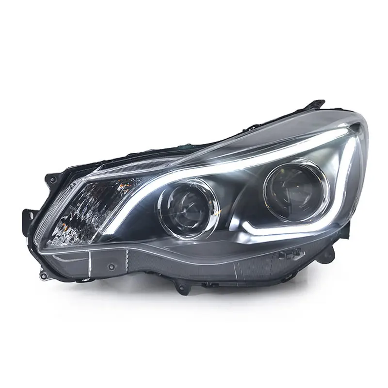 Cars Styling Headlight For Subaru XV 2012-2017 Headlights LED Running lights Bi-Xenon Beam Fog lights angel eyes Auto levels