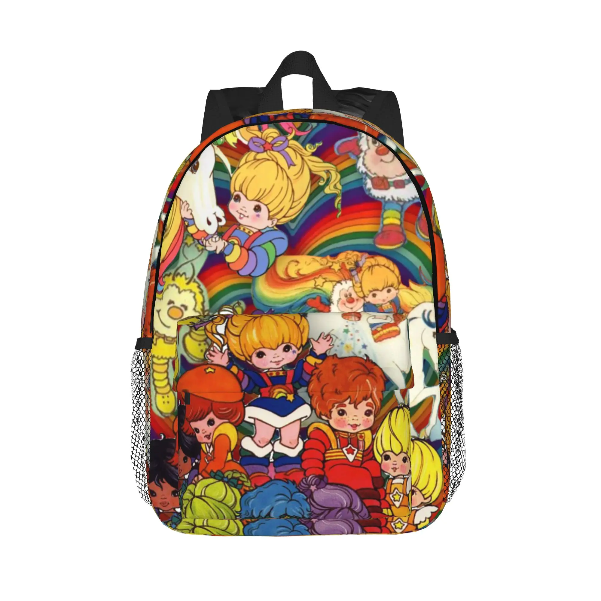 Rainbows Brite Backpack Hot Sale Daypack Large Capacity Boys Girls BookBag Shoulder Bags for Men Women School Bag