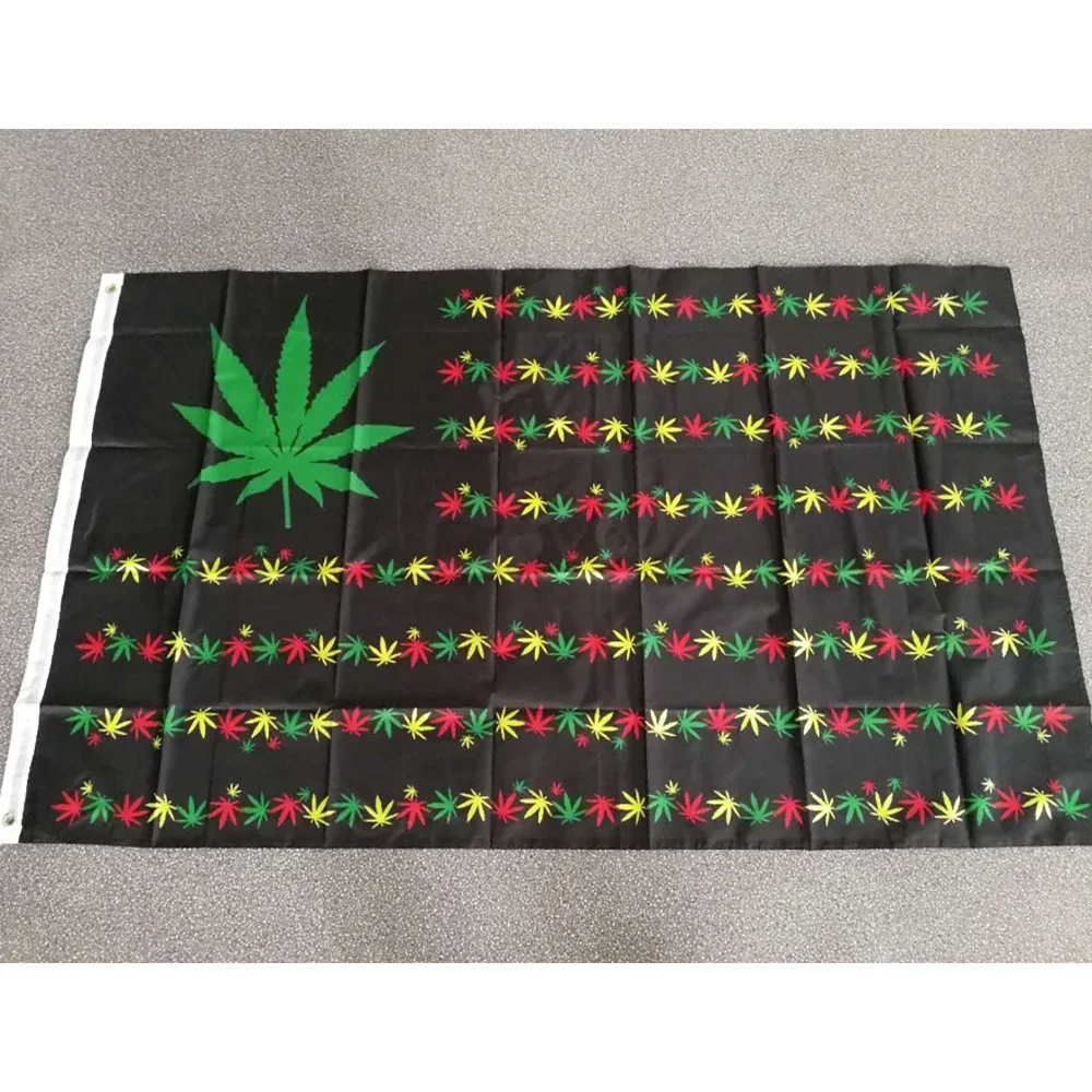 BOB Marley Reggae Rasta Hippie Band 90*150cm 420 somewhere weed usa Flag For Bar Party Music Festival Tattoo Shop