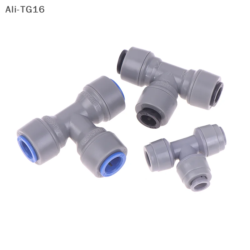 البلاستيك المحملة توصيل سريع الأنابيب موصل الخرطوم دفع في المناسب 6.35/8/9.5 مللي متر المحملة قطعة البيرة تخمير أجزاء البيرة