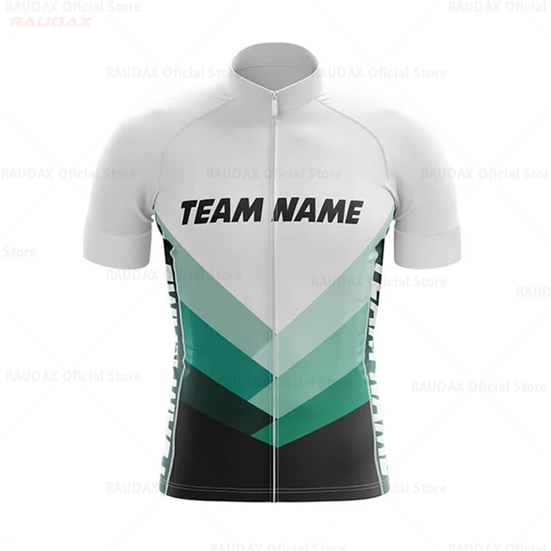 Customization Men\'s Summer Team Cycling Jersey Breathable Bicycle Clothing Ciclismo Clothes Man Short Sleeve Sports Cycling Kit