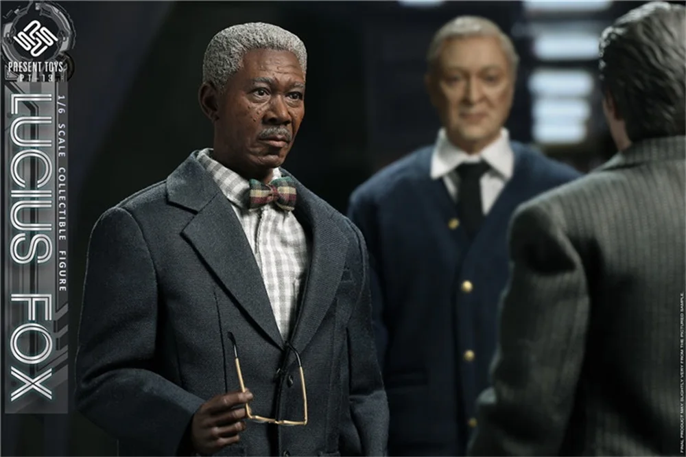 Present Toys PT-sp13 1/6 Morgan Freeman Weapon Master LUCIUS FOX Full Set Moveable Action Figure Gift For Fans Collect Birthday