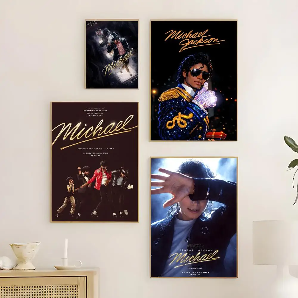 Singer Michael Jackson Poster  Poster Print Wall Art Pictures Canvas Painting Living Room Bedroom Home Decor