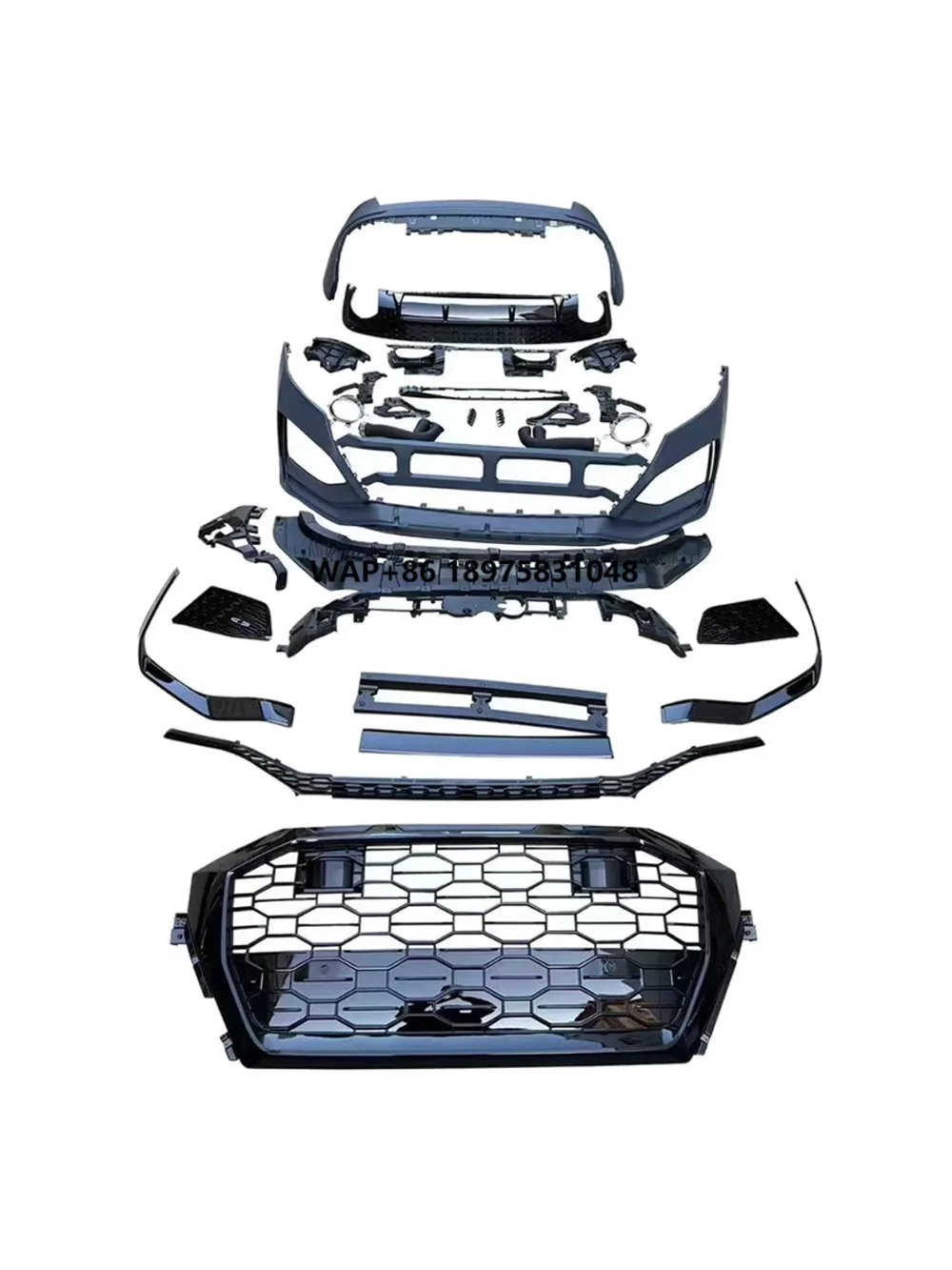 Hot Selling Bumpers Body Kit for Q8 2019- Alteration to RSQ8 Look Like.