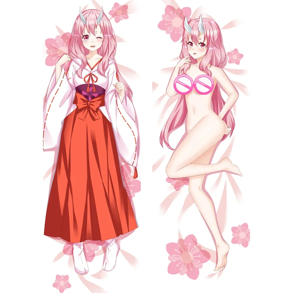 

Японское аниме «Это время я перевоплотился в слизь» Shuna Dakimakura, наволочка для всего тела, подушка отаку, наволочка