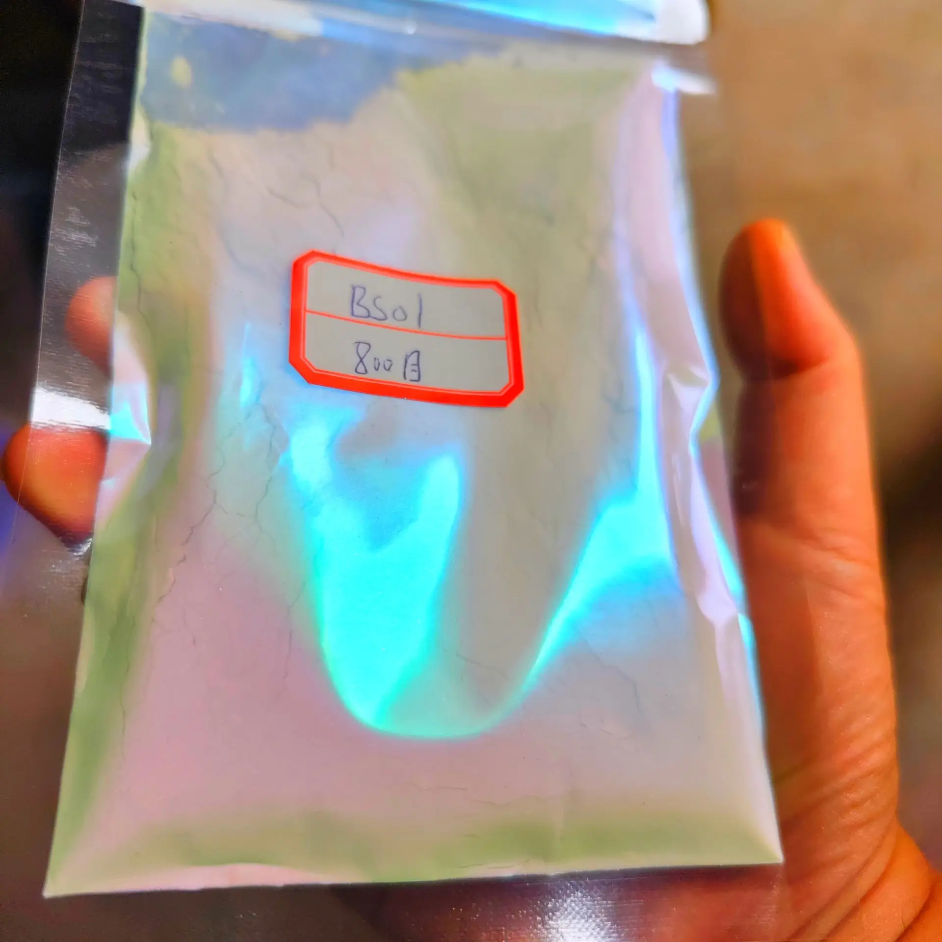 25g Opaal Wit Hypershift Parelpoeder Super Chameleon ColorShift Autolak Pigmentpoeder