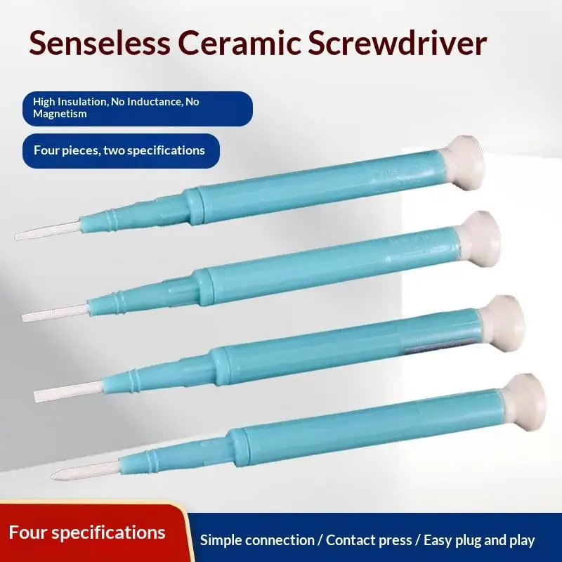 1-Piece Ceramic Screwdriver Kit, Non-Magnetic & Anti-Static, for Soldering and Electronic Repairs