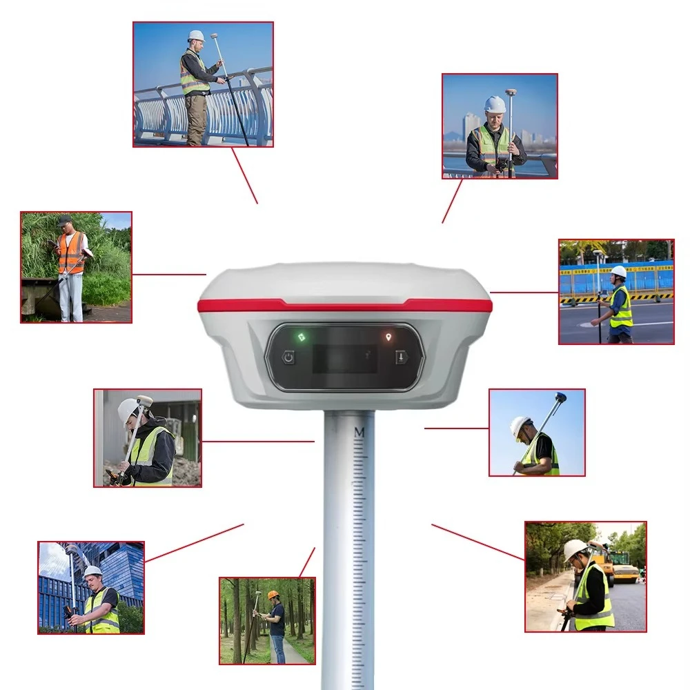

Laser RTK With Cutting-edge GNSS IMU+Laser +dual-camera For Land Measuring GNSS Receiver