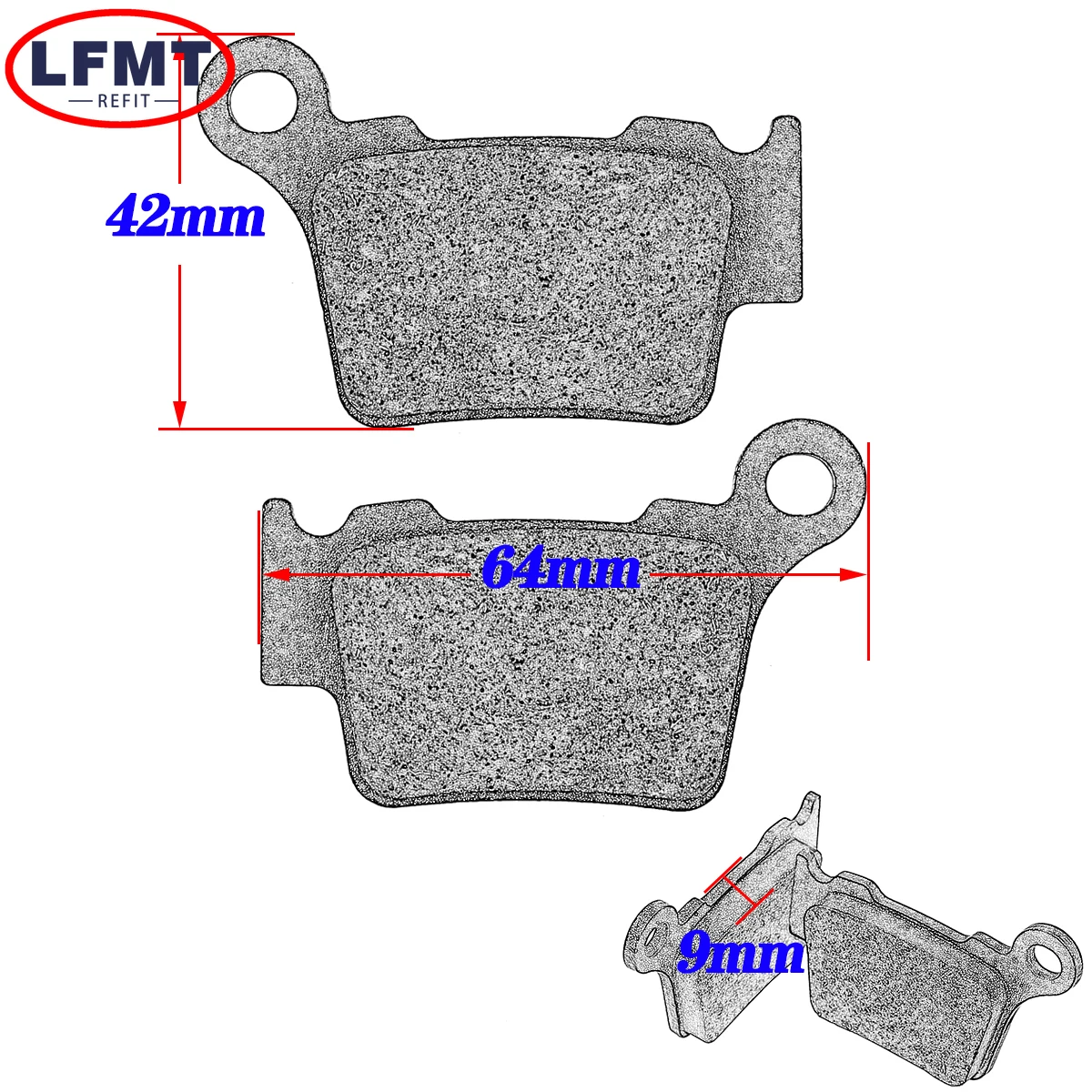 وسادات أمامية ودراجة نارية ، Husqvarna c FE TC TE TXC الفرامل الخلفية TXC 85 من من من من من من من من من نوع Husqvarna من نوع SX EXC SXF XC XC XCW MXC #2