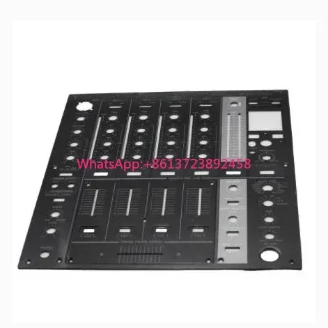 DJM-700 Metal Control Panel Black Faceplate For-Pio-ner DNB1153 DNB1155