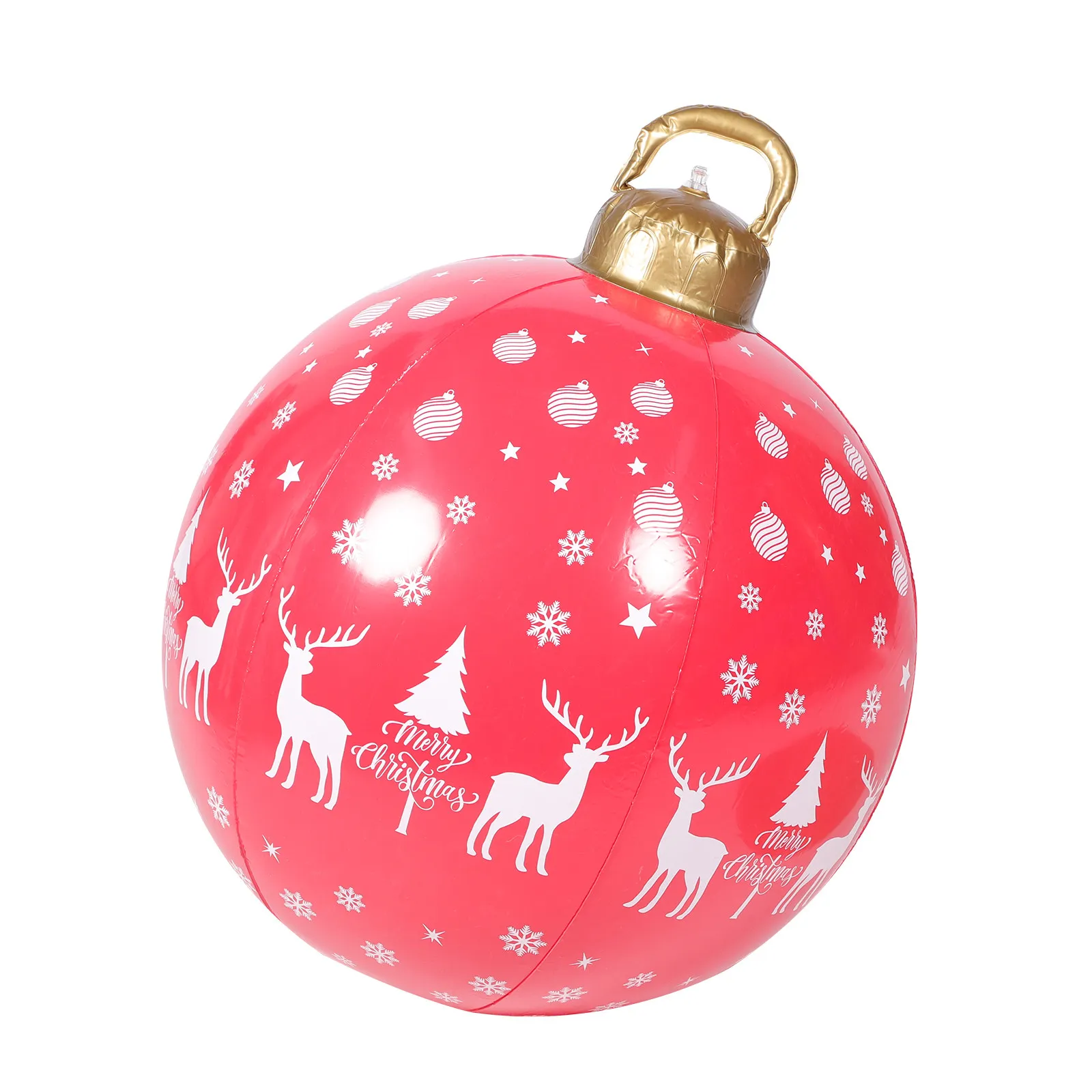 Extra Large Inflatable Christmas Ball Decoration for Garden, Lawn, Porch, Living Room – Festive Hanging or Floor Display