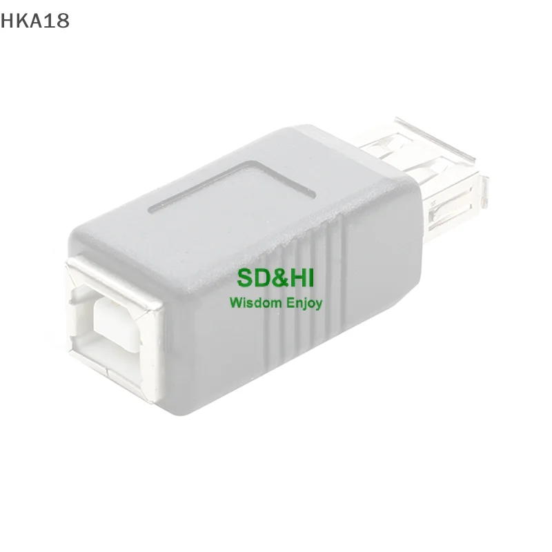 Type A Female to Printer Scanner Type B Female Adapter Adaptor Converter USB