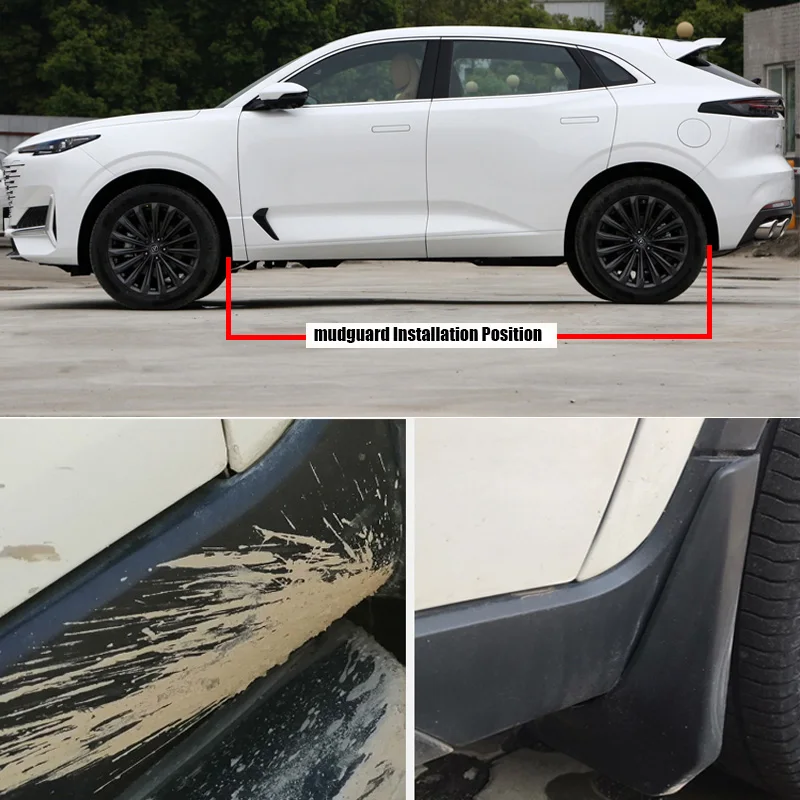 TONLINKER Mudguard For Changan Uni-K 2022 2023- Present Mud Flaps Auto Mudguards Splash Guards Fender Mudflaps Car Accesories