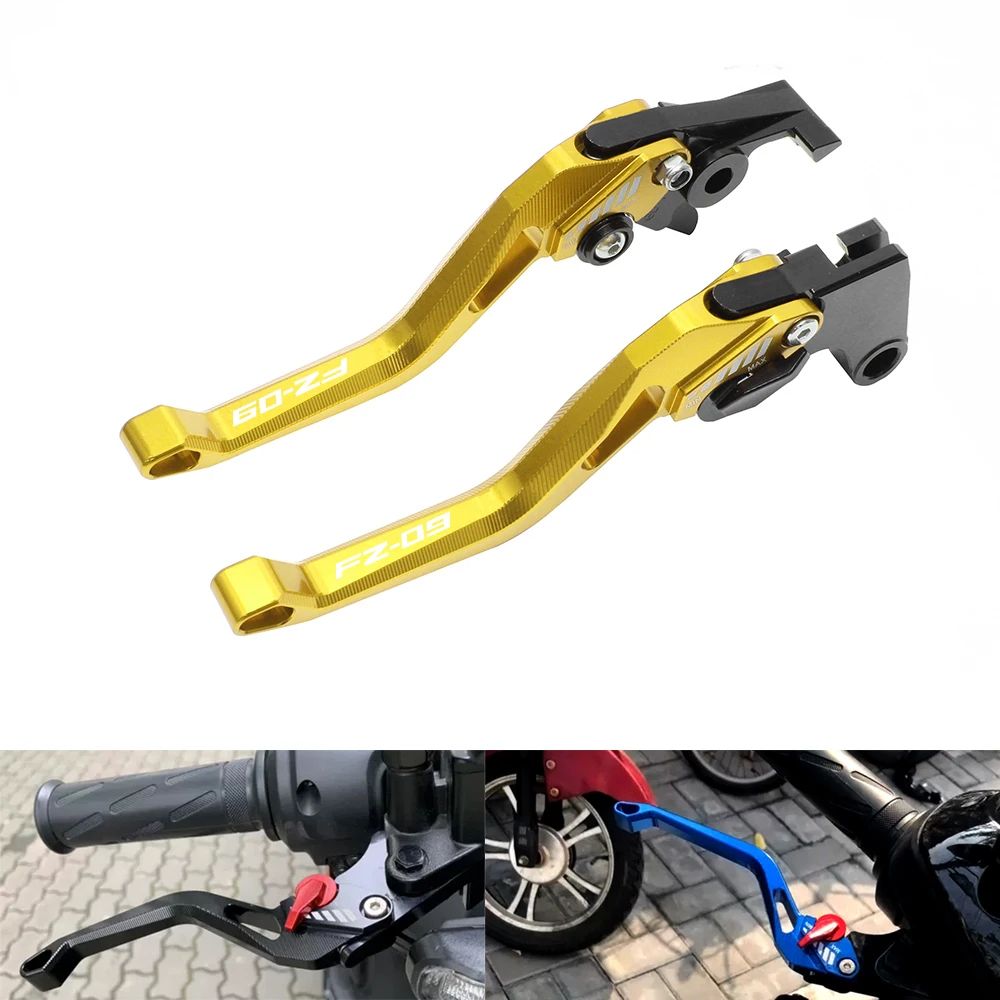 

for Yamaha MT09 FZ09 MT-09 FZ-09 2014-2023 Motorcycle Accessories CNC Aluminum Adjustable Modified Brake Clutch Levers Handles