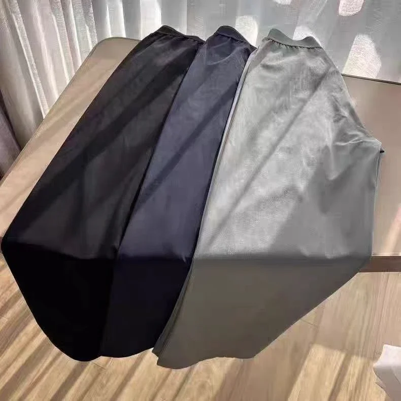 Calças Femininas de Designer para Lazer e Esporte, Cintura Alta, Moda, Fitness ao Ar Livre, Yoga, Casual, Perna Reta, Soltas, Perna Larga