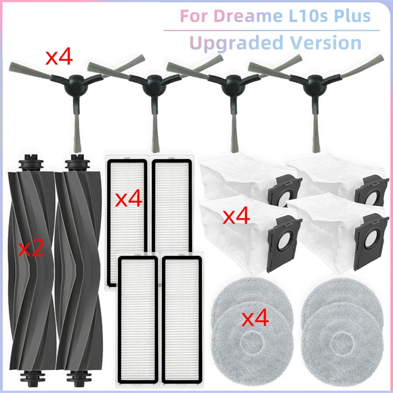 

ABUD-Robot Vacuum Cleaner Replacement Parts Mop Pad Dust Bag Replacement Parts For Robot Vacuum Cleaners