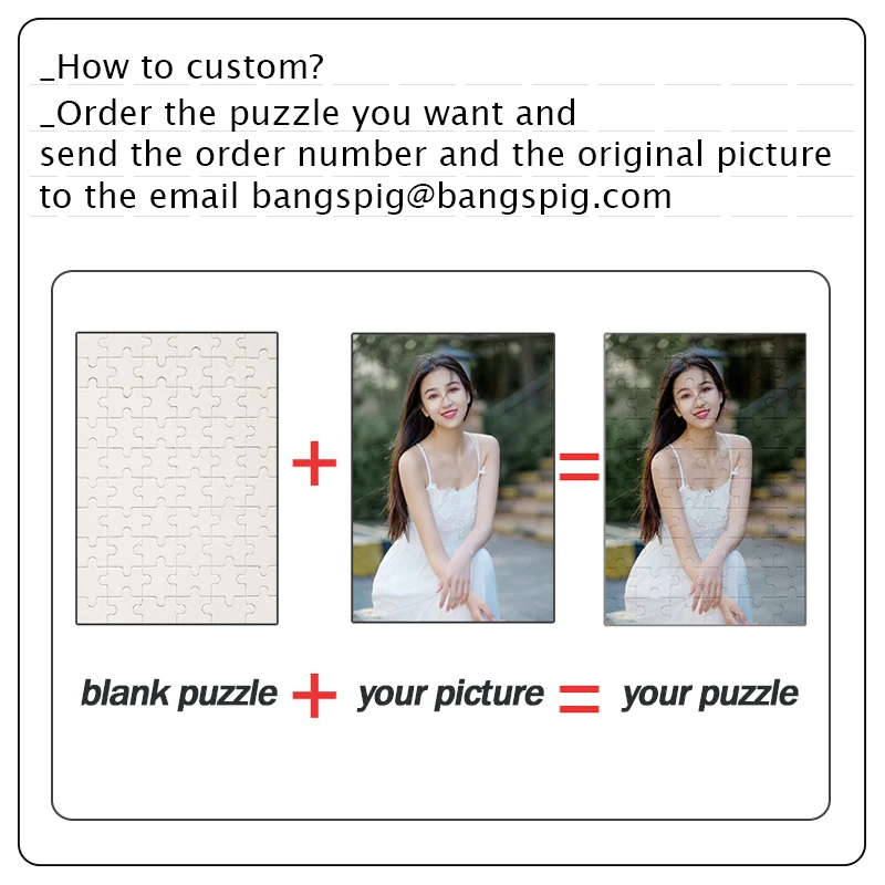 Photo Custom Wooden Personalized Jigsaw Tube Puzzle Picture DIY Toy Decoration Collectiable Gift Present Christmas 1000pcs Large