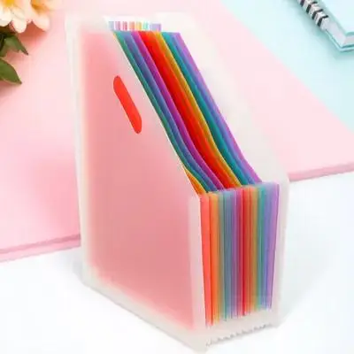 

Accordion Folder Large Capacity Portable Paper File Holder Expandable Desktop Office Document Organizer Desktop File Organizer