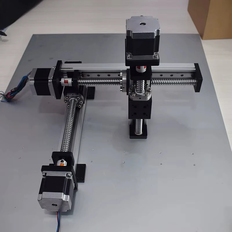 QRXQ RXS42XYZ-X オープンスクリューリニアアクチュエータ 多軸CNCボールスクリューリニアガイドレールモジュールアクチュエータ ガントリーリニアモーション