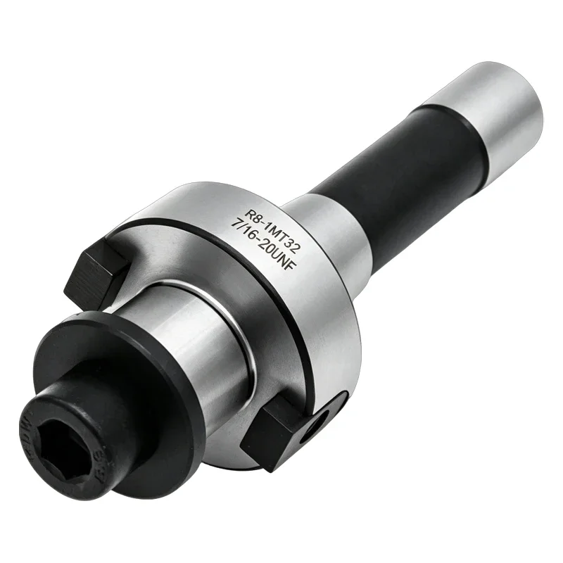 R8 MT Morse Heavy Duty FMB Face Milling Tool Holder FMB22-40 End Mill Shank for Vertical Turret Milling CNC Machining Center