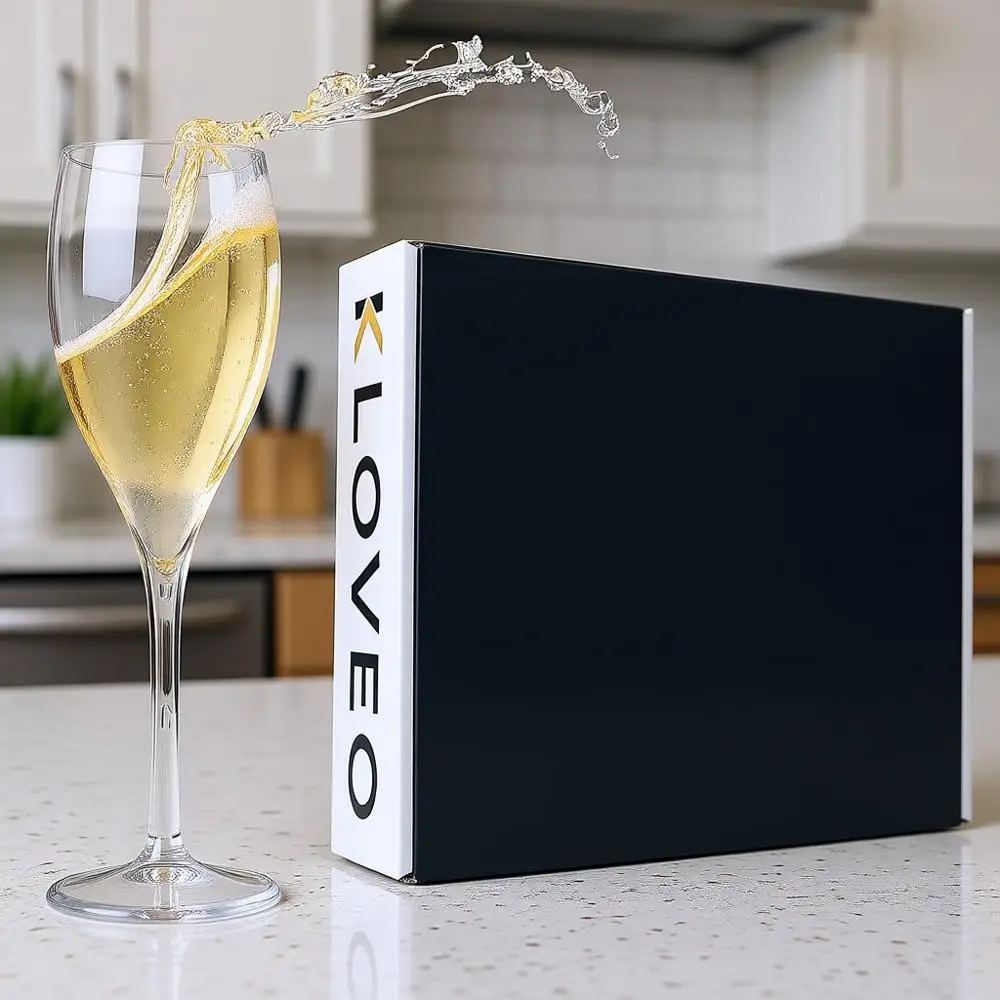 

Набор из 6 прочных пластиковых бокалов для шампанского — многоразовые, можно мыть в посудомоечной машине, 150 мл, прозрачные