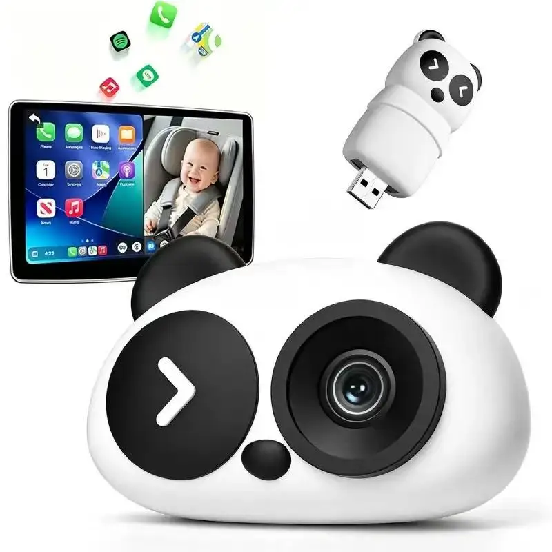 qualite-d'image-hd-1080p-clarte-haute-definition-camera-de-poussette-sans-fil-carplay-150-°-champ-de-vision-grand-angle-compatible