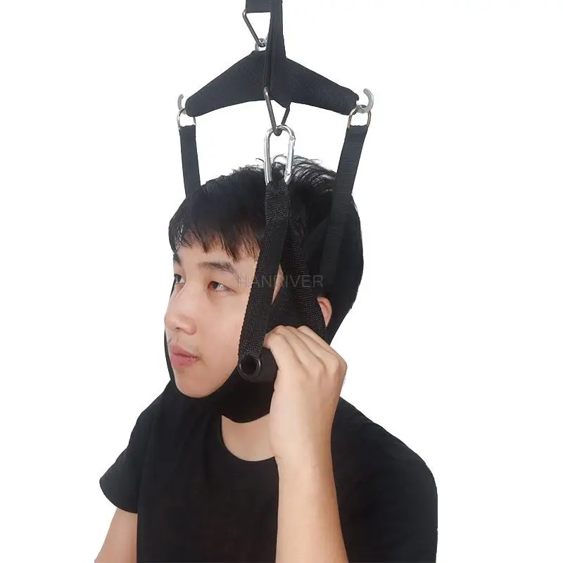 

Neck Stretcher Home Portable Neck Guard Correction Belt Cervical Traction Hammock Relieves Fatigue