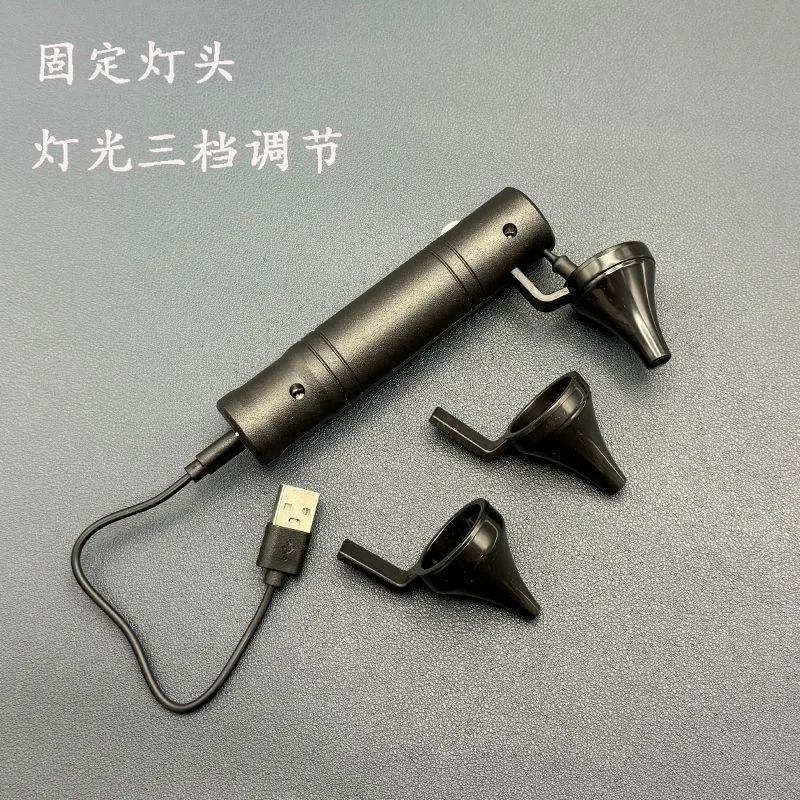 

Professional ear picking tools, hand-held USB rechargeable, ear picking hand lights