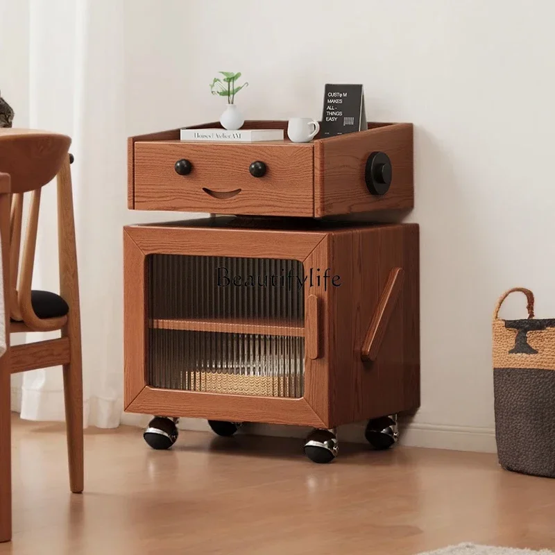 

Robot bedside table boy removable living room storage locker yj15