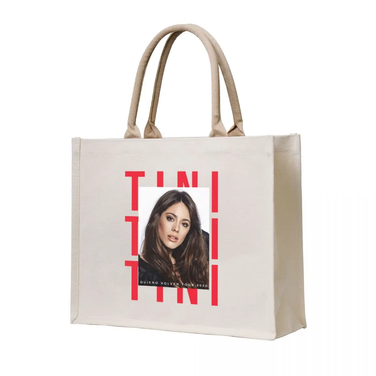 

Tini - Quiero Volver Tour Merch Tote Bag Reusable bags foldable reusable bag tote bag men Women's bags