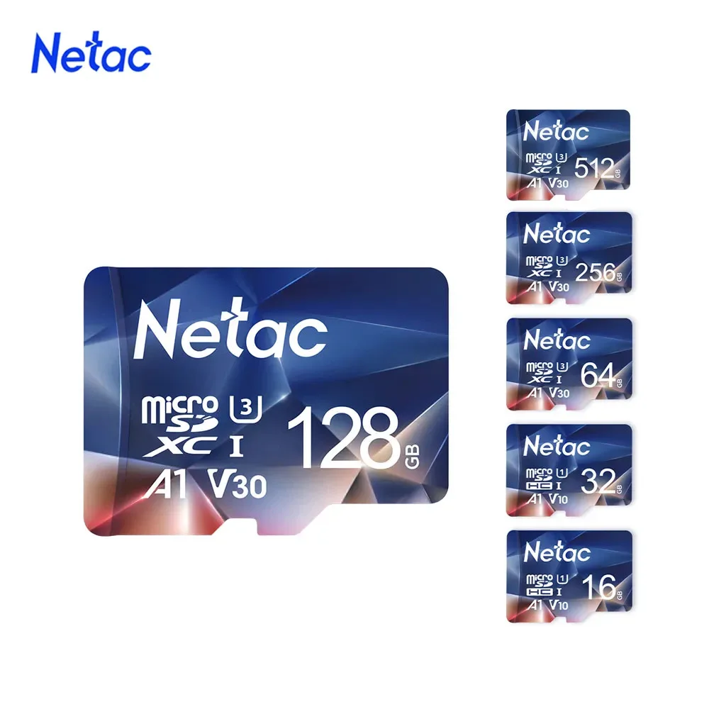 tarjeta-micro-sd-netac-clase-10-capacidad-128g-256g-512g-tarjeta-tf-sd-32g-64g-a1-v30-u3-4k-hd-tarjeta-de-memoria-flash-para-camara