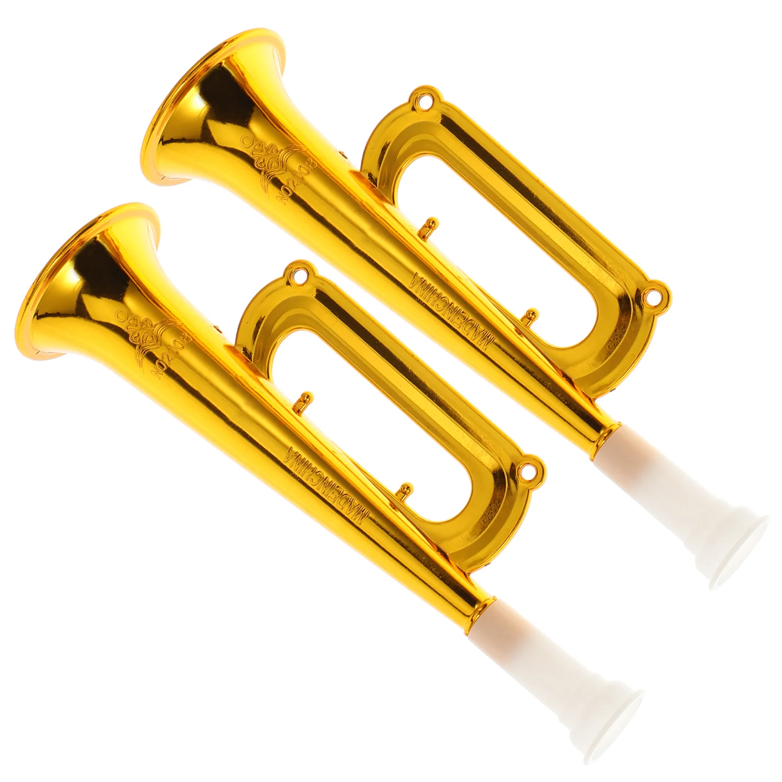 

14pcs Plastic Trumpet Musical Cheering Props Party Favors Educational Supplies plastic horn trumpet cheering prop trumpet