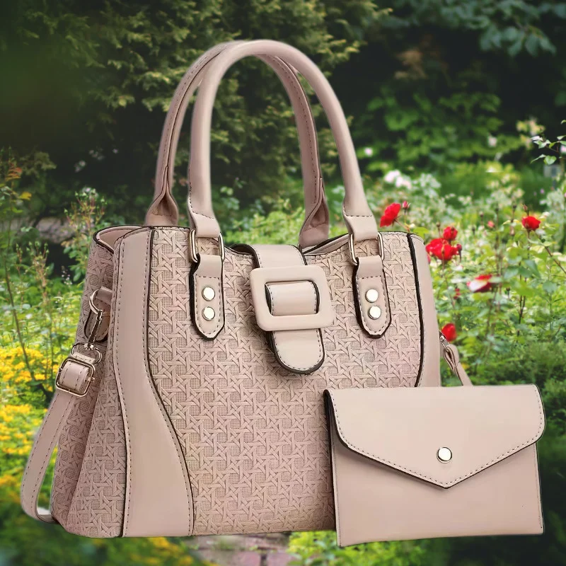 

Large Capacity Design Shoulder Bags for Women Luxury Crossbody Bag High Quality Soft Leather Purse New Solid Color Sac A Main