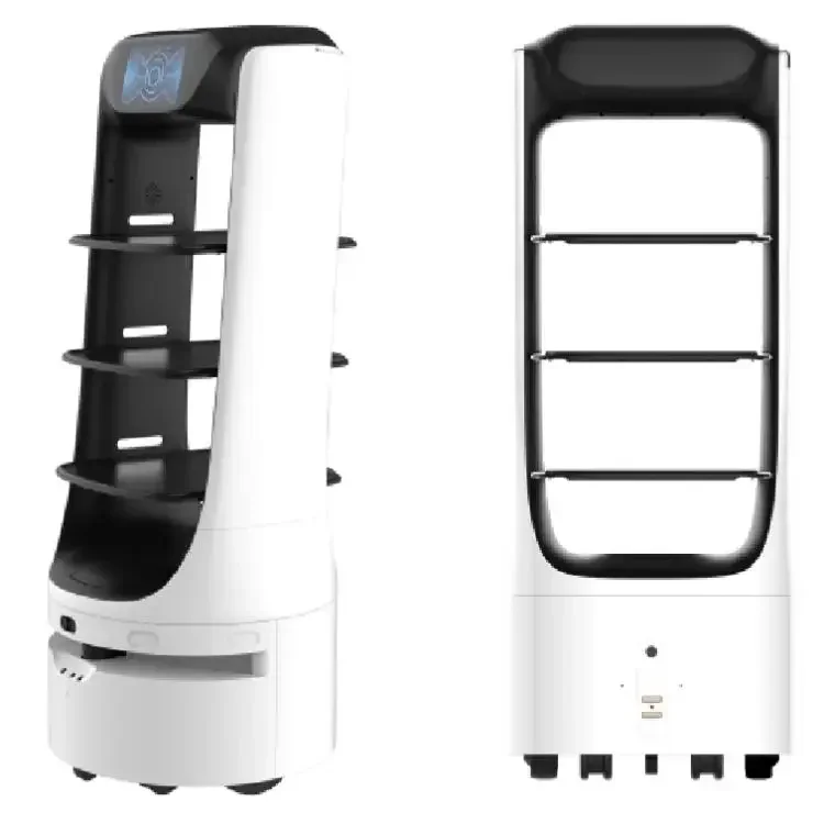 Service Food Delivery Robot Smart Waiter Design for Restaurant Coffee Shop Fast Food Shop and Pizza