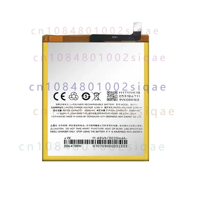 Original BA711 3070mAh Battery For M6 Mini M711H M71Q M711C Smart