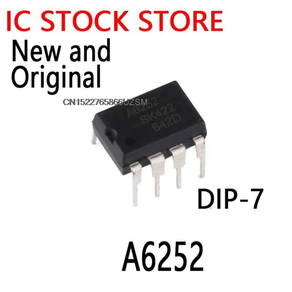 10PCS New and Original  DIP-7 STR-A6252 STRA6252  STR-A6252M A6252
