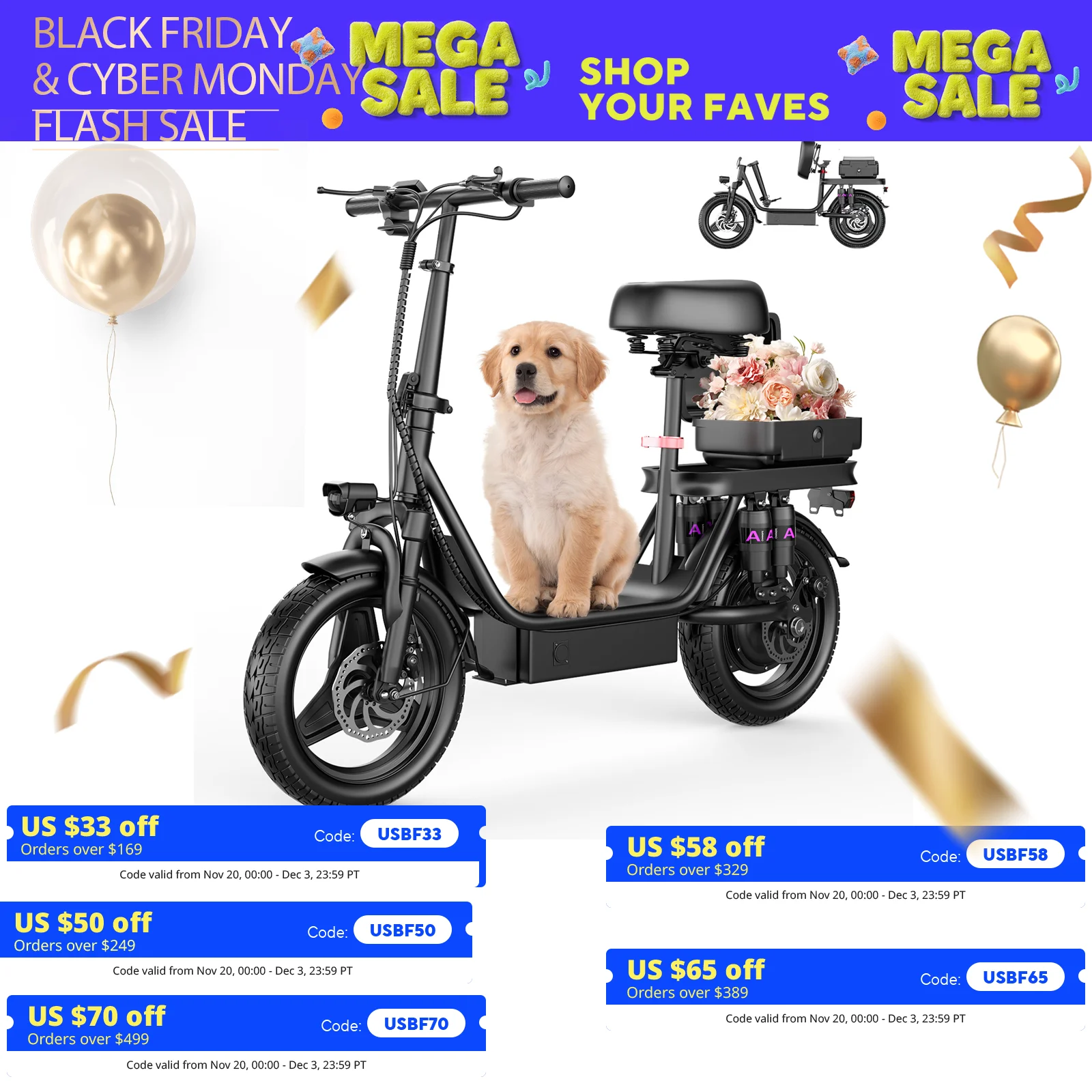 

Folding Electric Scooter for Adults, 700W Peak Motor 48V 17.5Ah 300lbs Max Load,10 Full Shock Foldable Motor EScooter Absorption