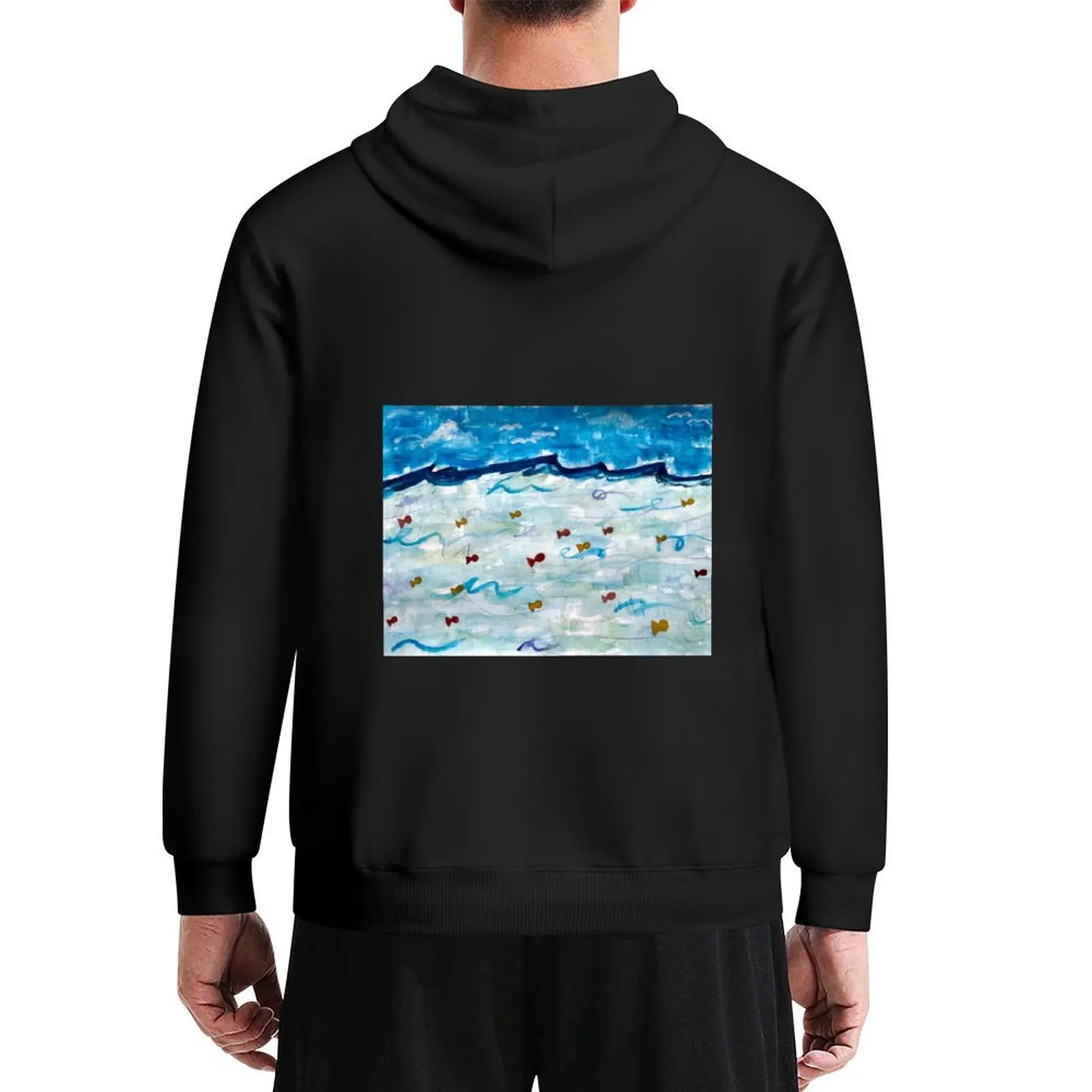 

Plenty of Fish Hoodie blouse mens clothes autumn new products autumn graphic hoodies