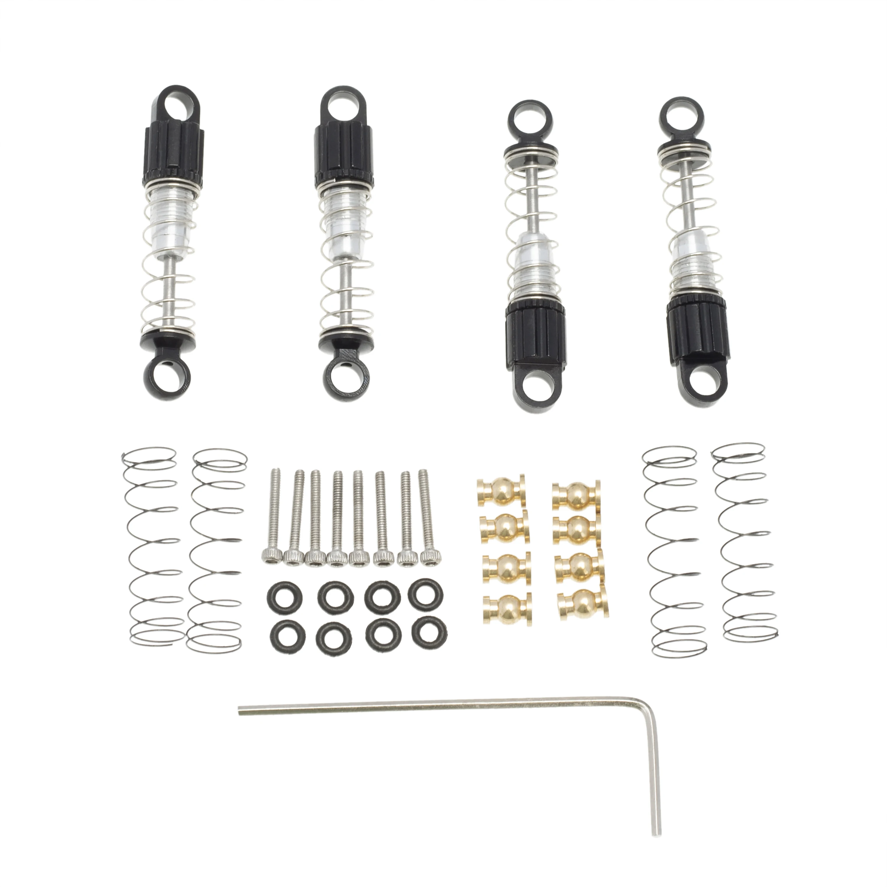 

RED SPIDER 38/7MM Threaded Shock Absorber Oil Damper for scx24 RC Crawler Redcat Ascent24