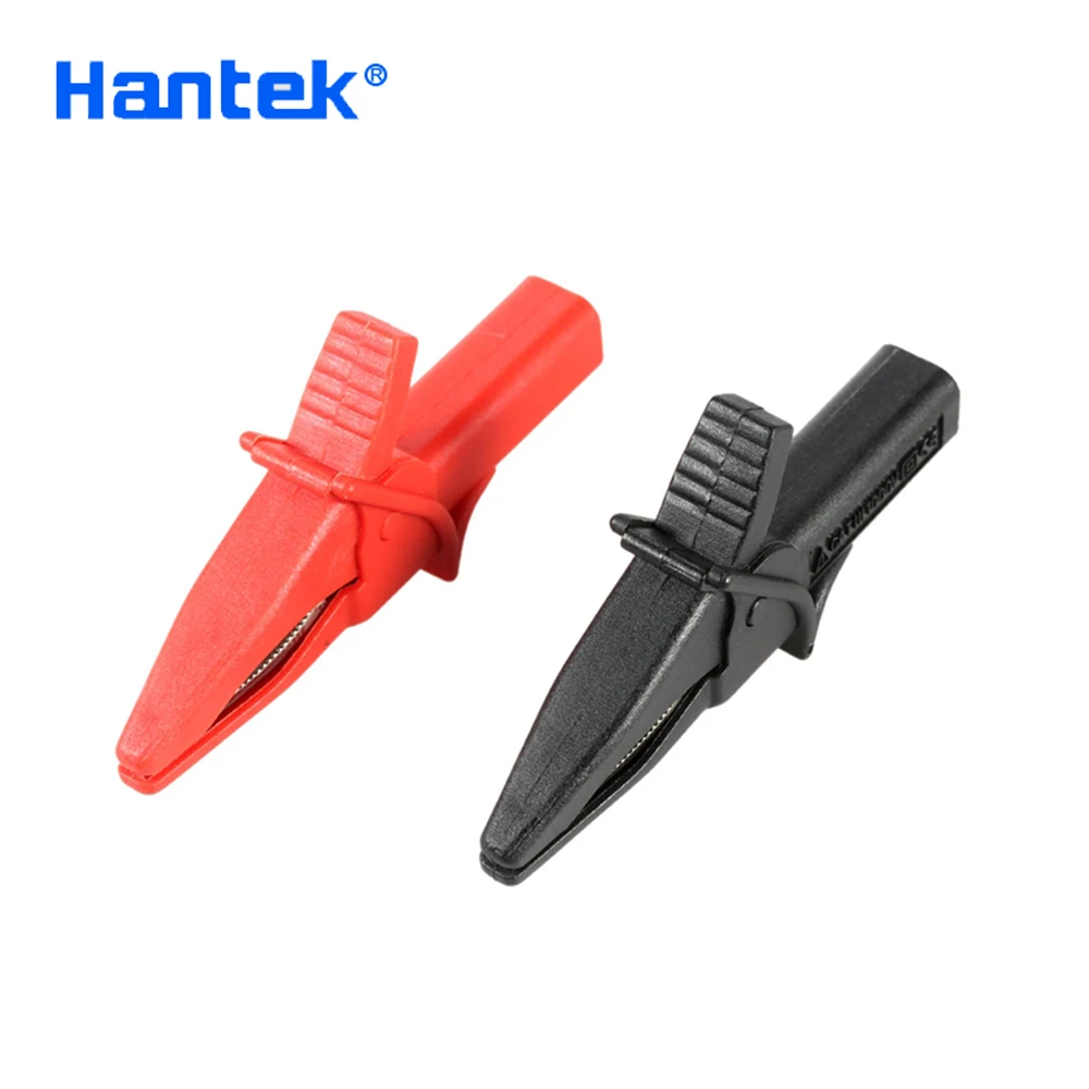 Hantek HT18A Crocodile Clip Large Dolphin Electric Gator Clip 4mm For Digital USB Oscilloscope Automotive Tools Accessories