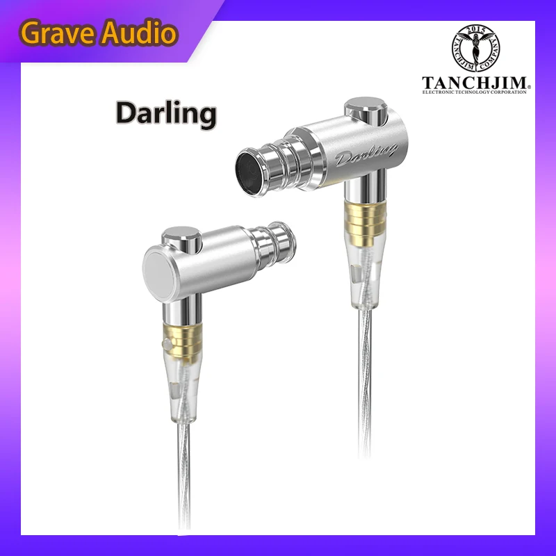 TANCHJIM Darling In-Ear Earphone 2BA+1DD 3D Printing Technology