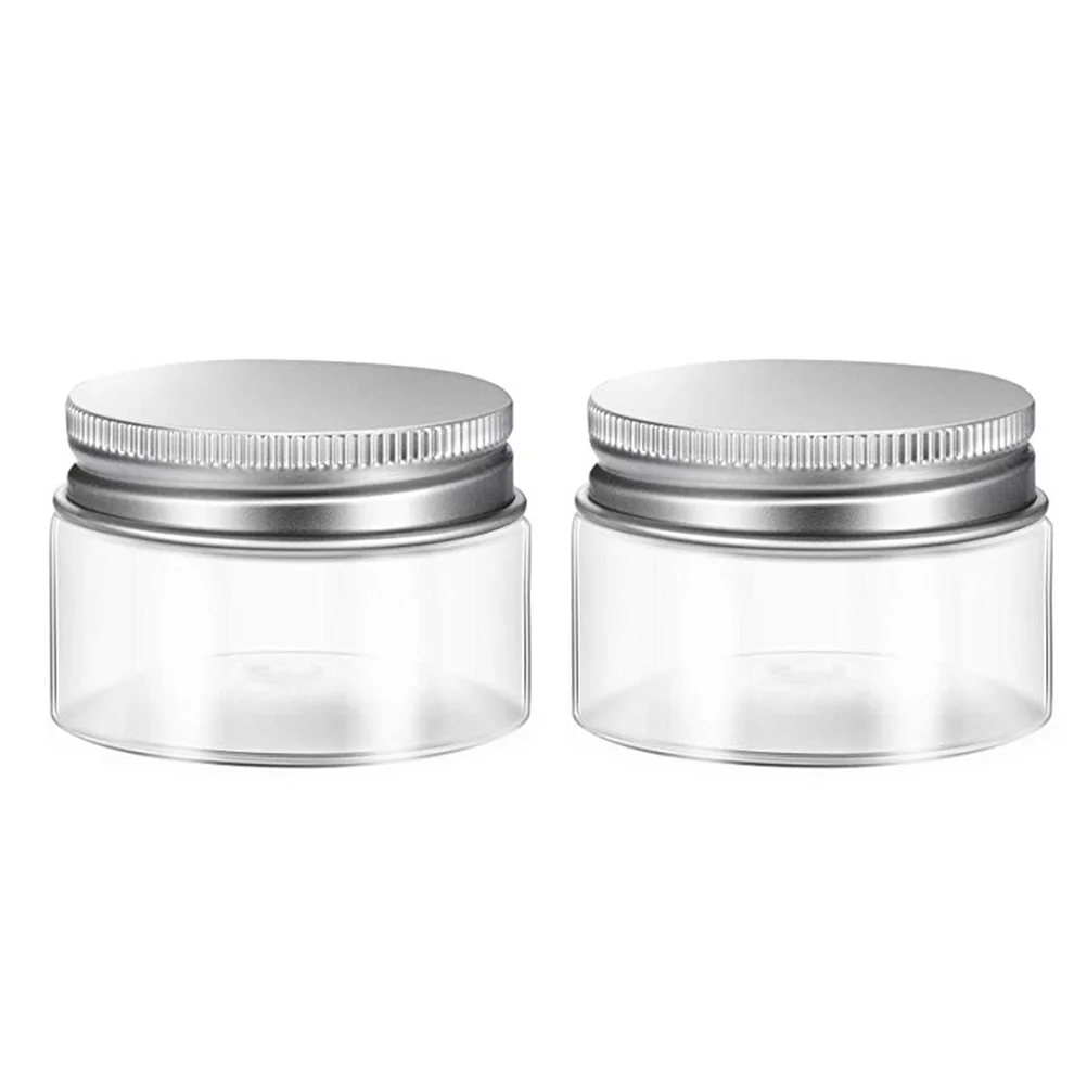 

12pcs 30ml Clear Plastic Jar and Lids Empty Containers Makeup Box Travel Bottle with Aluminum Foil Gasket
