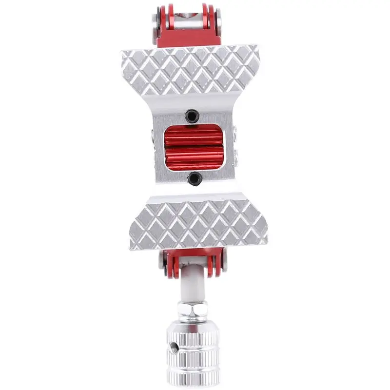 ABJL 3X 1:10 Scale RC Car Adjustable Metal Scissor Jack Tool for Axial SCX10 for Traxxas TRX4 for Tamiya CC01 D90 Red