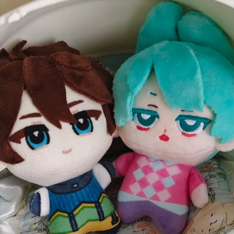 

10cm Anime Kpop Demon Hunters Plush Toy Demon Saja Boys Cosplay Doll Jinu Abby Mystery Romance Cute Stuffed Doll Room Decoration