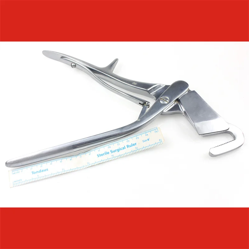 Sternum scissors, rib scissors, thoracic and orthopedic surgical instruments, medical, open chest, gun-type, bone rongeur