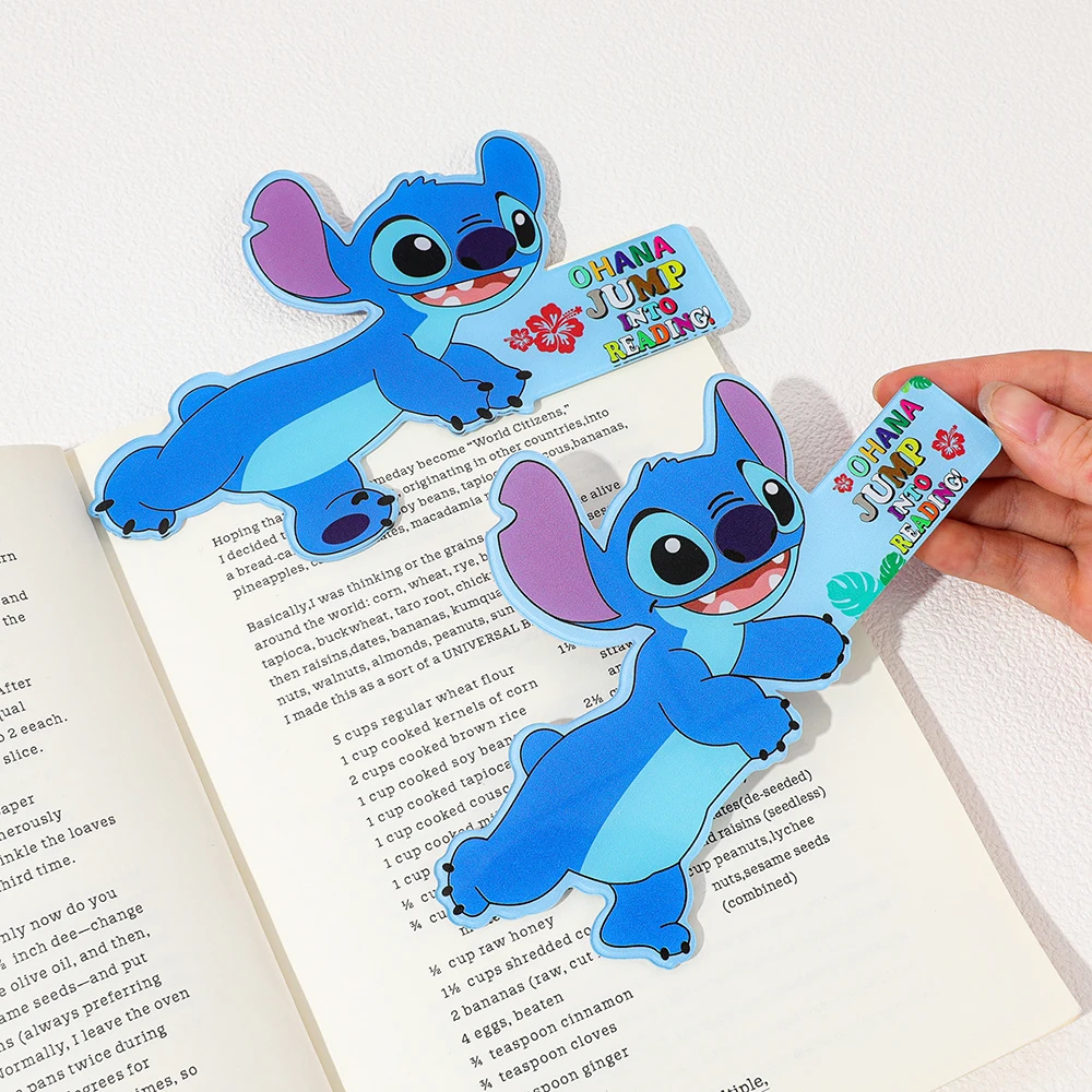Stitch Acrylic Bookmarks Cartoon Lovers Reading Accessories Bookworms Book Lovers Book Decorations Learning Stationery