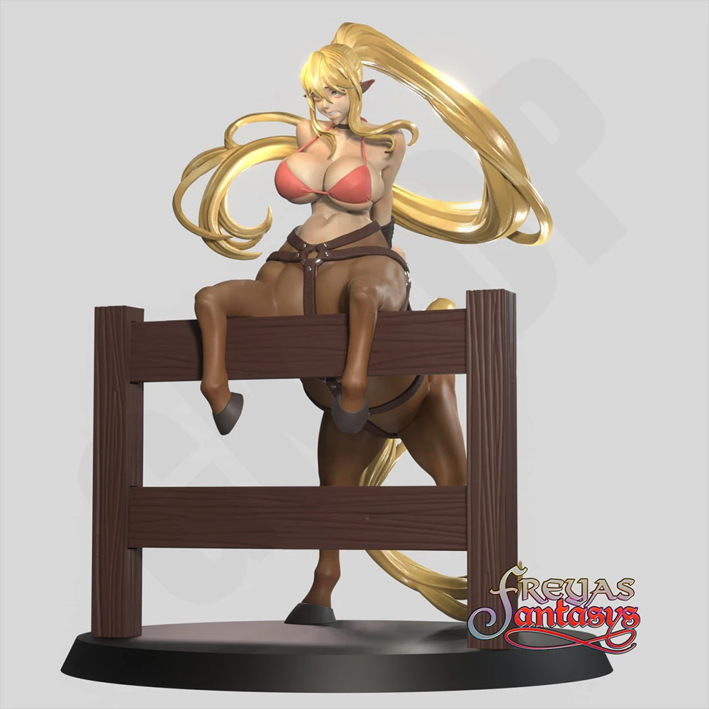 

1/24 Sexy Centaur FUTA Lady NSFW Resin Model Figure Toy Craft Unassembled Miniature Reduction Statue Unpainted Kit