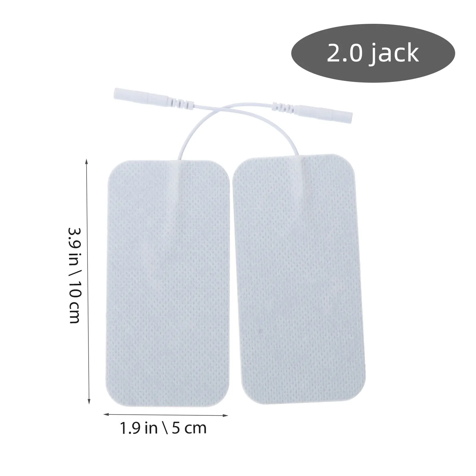 4 قطعة منصات التحفيز منصات كهربائية دائم غير المنسوجة ذاتية اللصق موصل وحدة استبدال الحصير